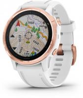 Умные часы Garmin Fenix 6S Pro, розовое золото/белый
